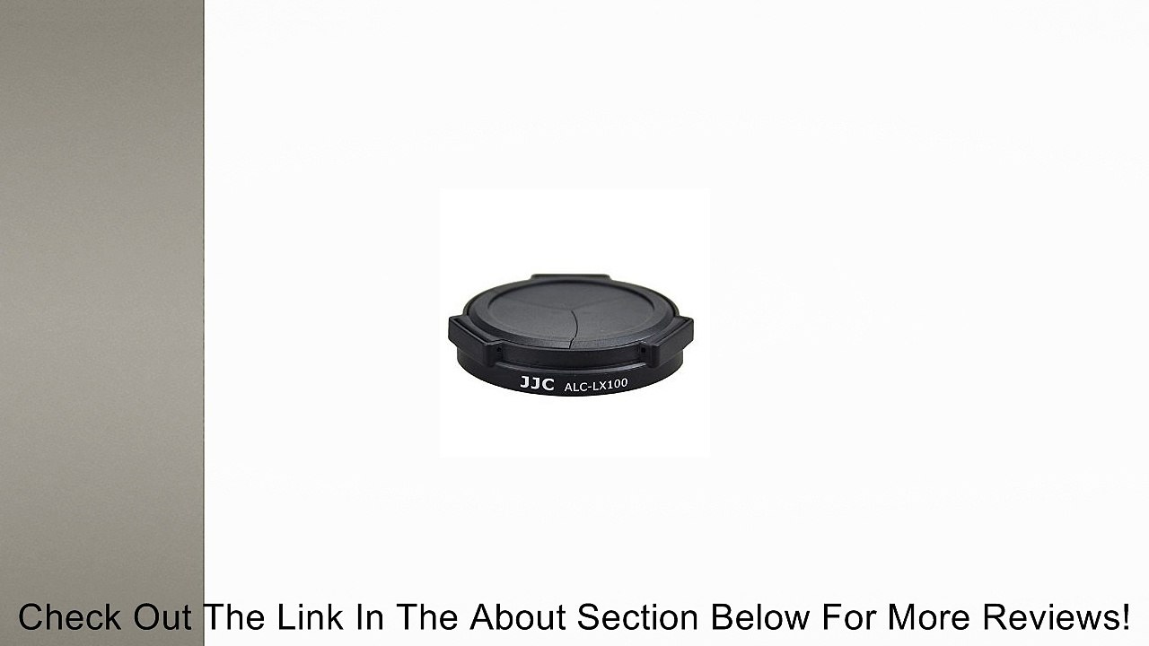 JJC ALC-LX100 Auto Open & Close Lens Cap For Panasonic LUMIX DMC-LX100 LEICA D-LUX(Typ 109) Camera Replaces DMW-LFAC1 Review