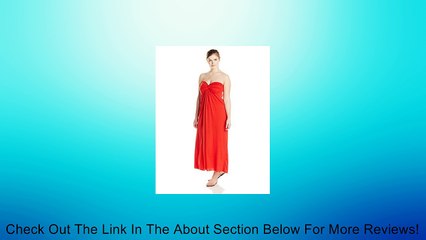 Star Vixen Women's Plus-Size Strapless Twist Front Sweetheart Maxi Dress Review