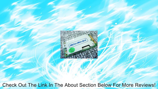 Avermedia A306AH A306AB Mini PCI-e PCIe TV FM Tuner Card Module DVB T Hybird with driver Review