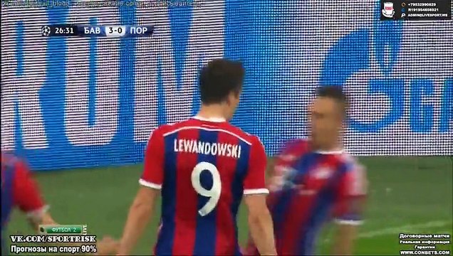 Bayern Munich 6 - 1 Porto (21/04/2015)