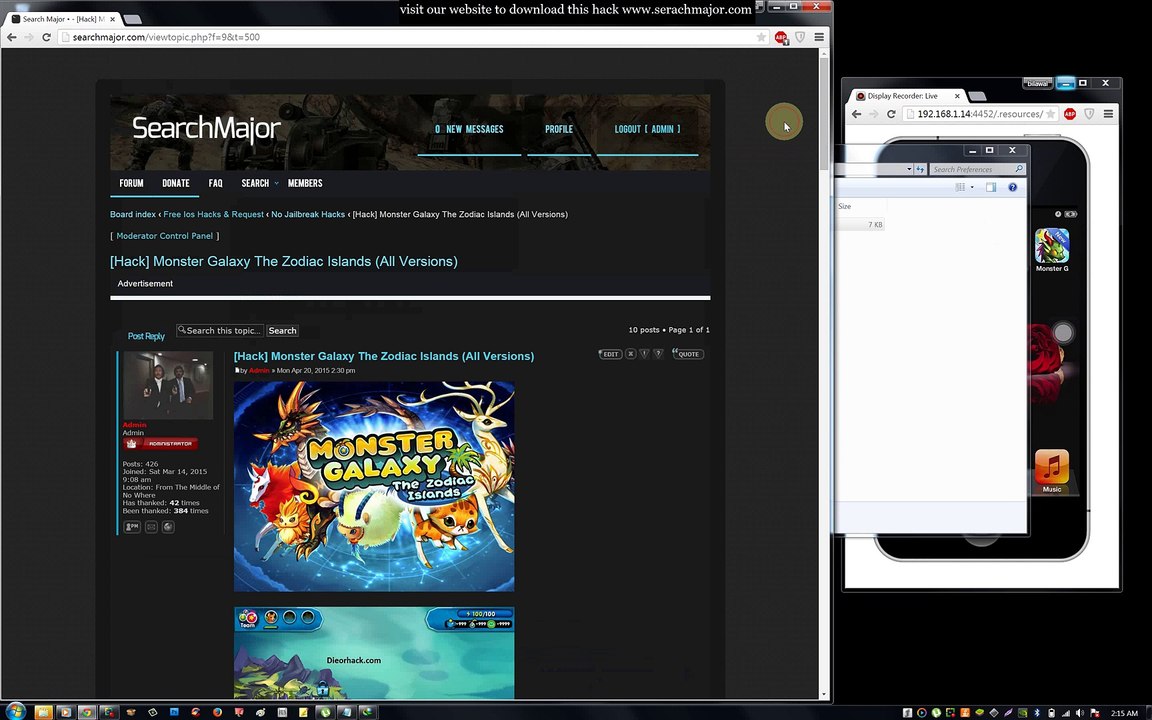 Monster Galaxy The Zodiac Islands ifunbox video proof