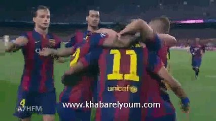 اهداف مباراة برشلونة وسان جيرمان اليوم 21-4-2015