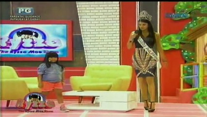 Pia Wurtzbach - Binibining Pilipinas Universe 2015 - Guesting at The Ryzza Mae Show 21-APR-2015