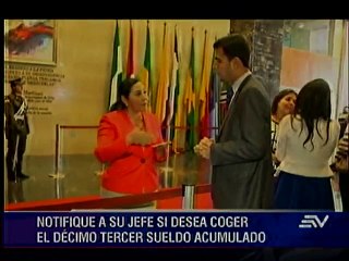 Así se tratará la mensualización de décimos con nueva ley