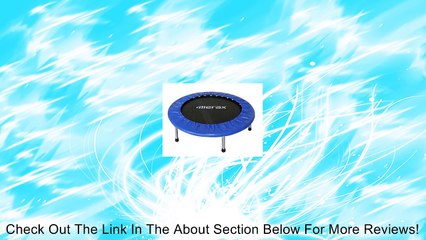 36" Mini Foldable Exercise Workout Trampoline Review