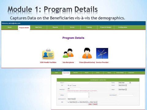 Monitoring And Evaluation System