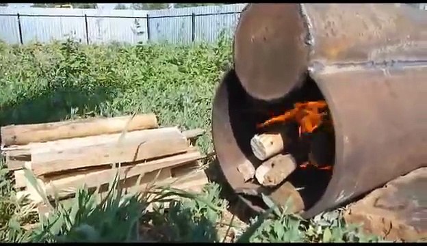 Парогенератор для воскотопки своими руками из обрезков трубы.