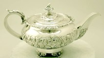 Sterling Silver Teapot - Antique William IV - AC Silver (A2384)