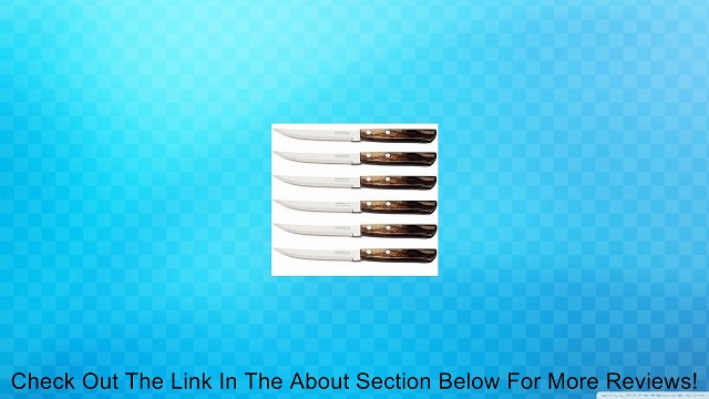 Tramontina Polywood 5 Inches Steak Knife Set 6 Piece Review