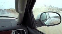 Flash Flood in Nevada Desert!! Scary Driving Through Flooded Roads & Monsoon Rains - USA Travel