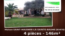 A vendre - Maison/Villa - SAINT-MAXIMIN-LA-SAINTE-BAUME (83470) - 4 pièces - 146m²