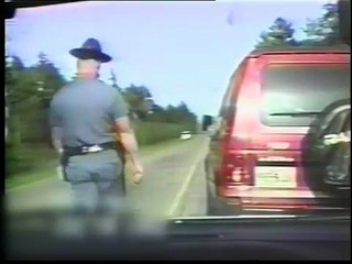 Angry driver meets bad cop