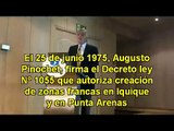 Zofri Iquique y Dictadura Pinochet contra Arica