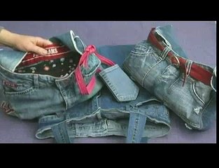 Making Handbags & Carryalls From Recycled Jeans : Make a Jeans Handbag: Materials