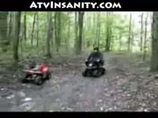 ATV 50 cc in the Mud Wipeout