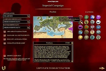 Rome Total War Campaign & Custom Factions