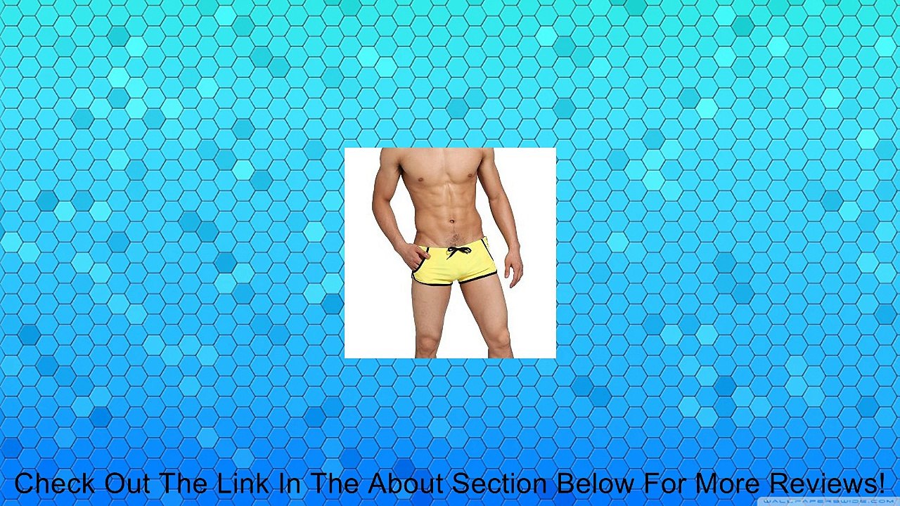 Koson-Man Men's Solid Swimwear Swimming Trunks Review