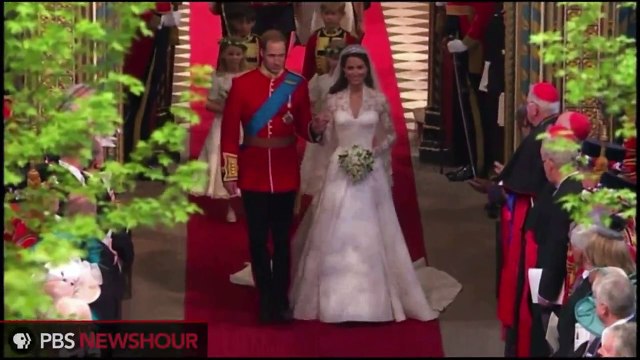 Prince William and Kate Middleton Leave Westminster Abbey