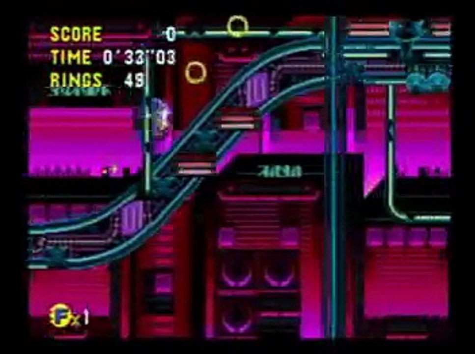 Sonic CD: Sonic Vs. Metal Sonic