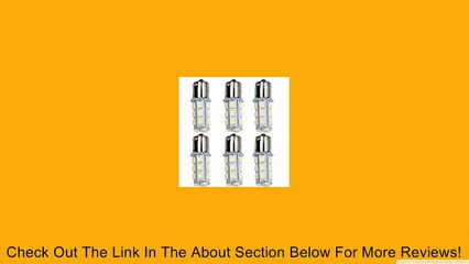 Download Video: New 1156 7506 1003 1141 LED SMD 18 LED Bulbs Interior RV Camper White 6-pack Review