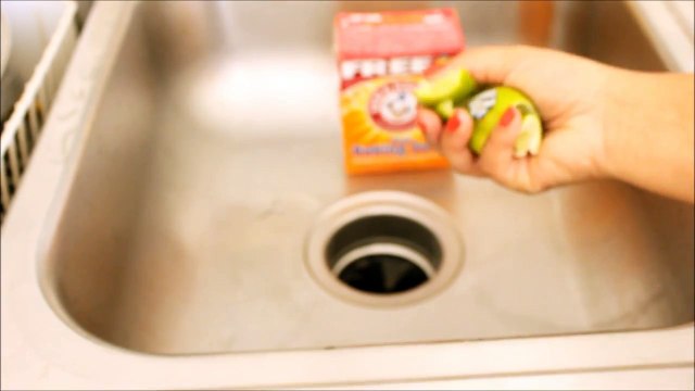 Cómo limpiar el triturador de comida naturalmente {Eco Clean Garbage Disposal}