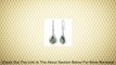 925 Sterling Silver Natural Inlay Puffed Teardrop Dangle Hook Earrings Review