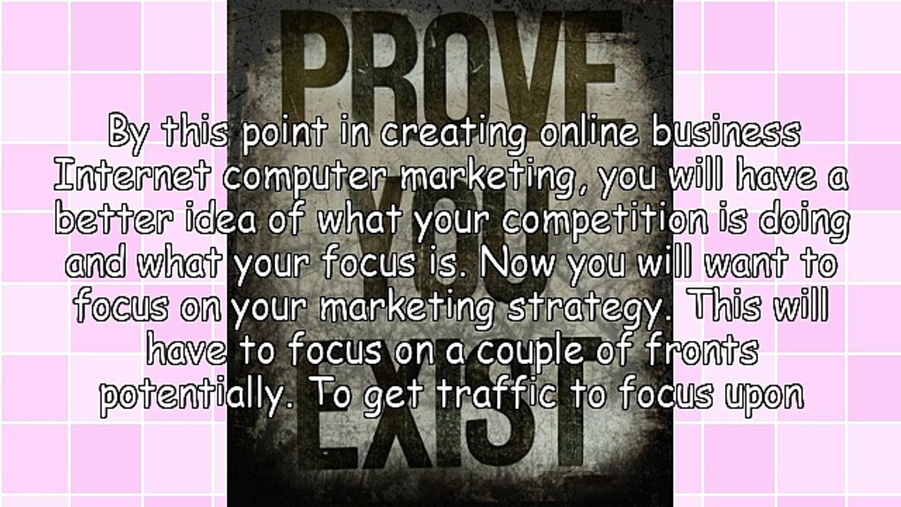 Creating Online Business Internet Computer Marketing