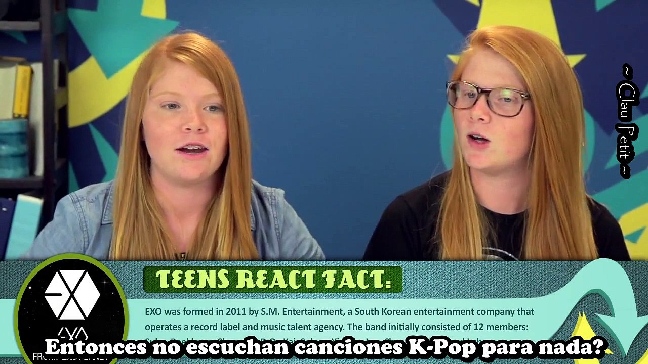 [Esp Sub] TEENS REACT TO EXO - CALL ME BABY