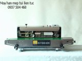 Máy hàn mép túi liên tục FR900/ máy ép bao nilon/ máy ép bao nhôm/ máy ép bao bì liên tục