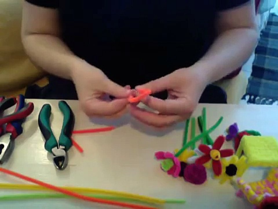 How to make things with pipe cleaners my techniques video Dailymotion