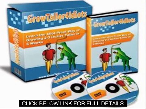 How To Increase Height After Puberty Grow Taller 4 Idiots Review and guide