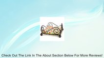 Decorative Scroll Flat Napkin Holder, Black Review