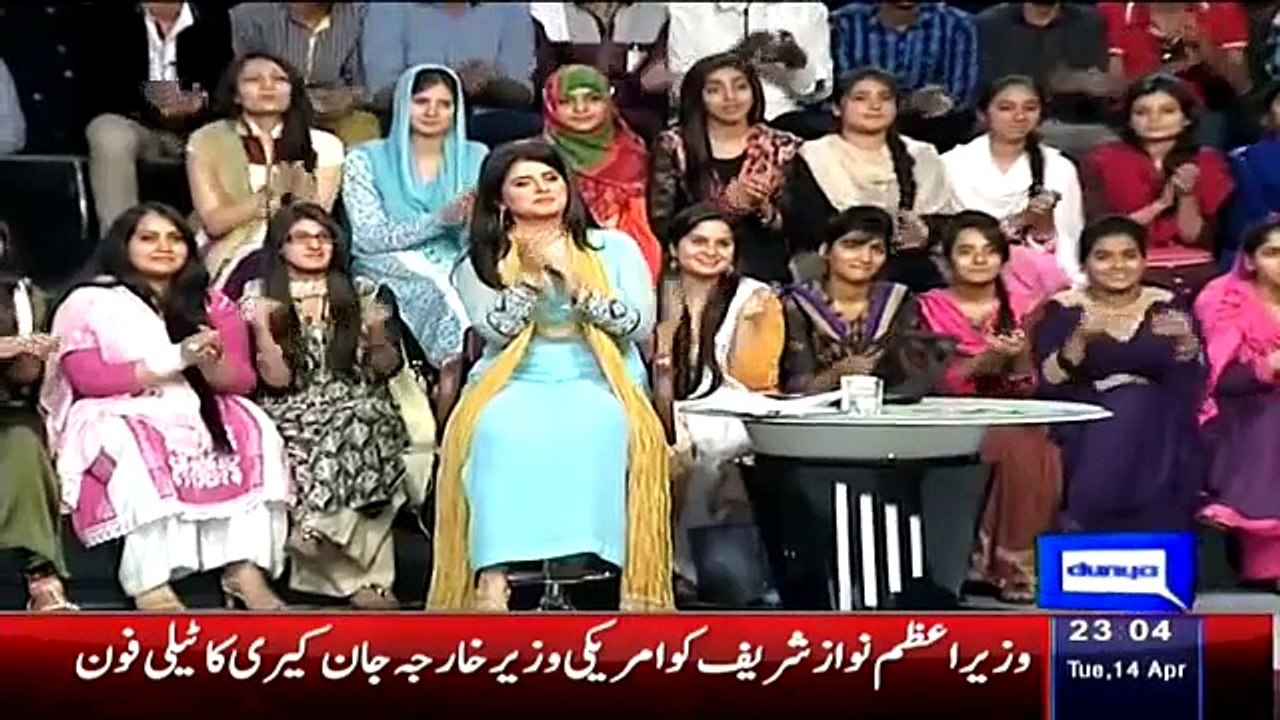 Mazaaq Raat 14 April 2015 Part 1 of 5 - Dunya News
