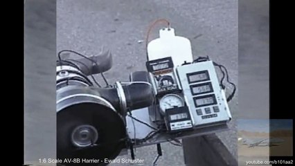 AV-8 Harrier - With VTOL Airframe Testing - RC Jet Turbine Power