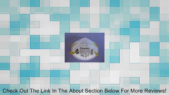 1 Pcs. 3m Dust Respirators 8210, N95 Review