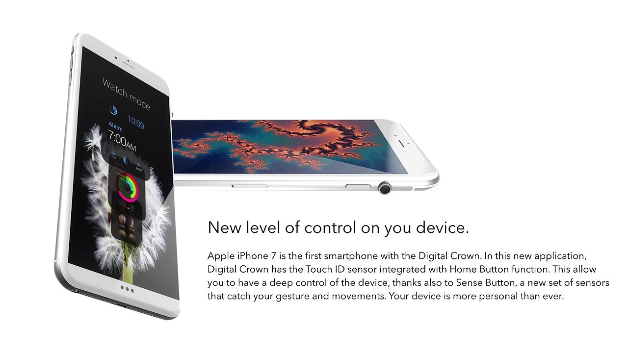 iPhone 7 en concept.