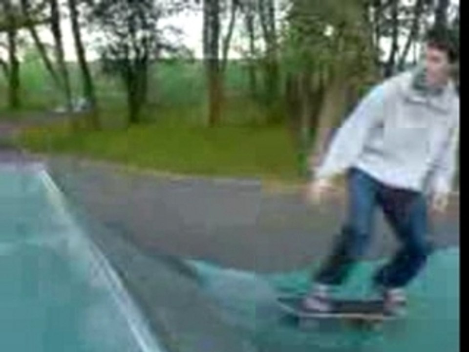 Moi en micro-rampe