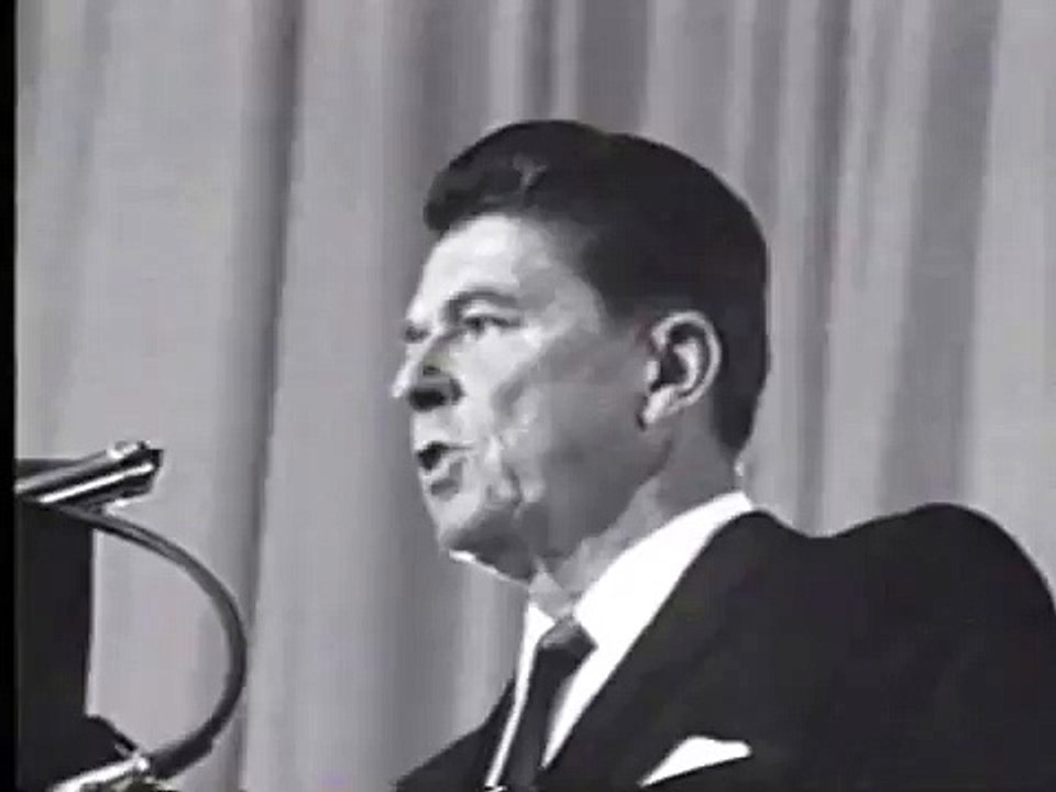 Ronald Reagan Versus The Hippies
