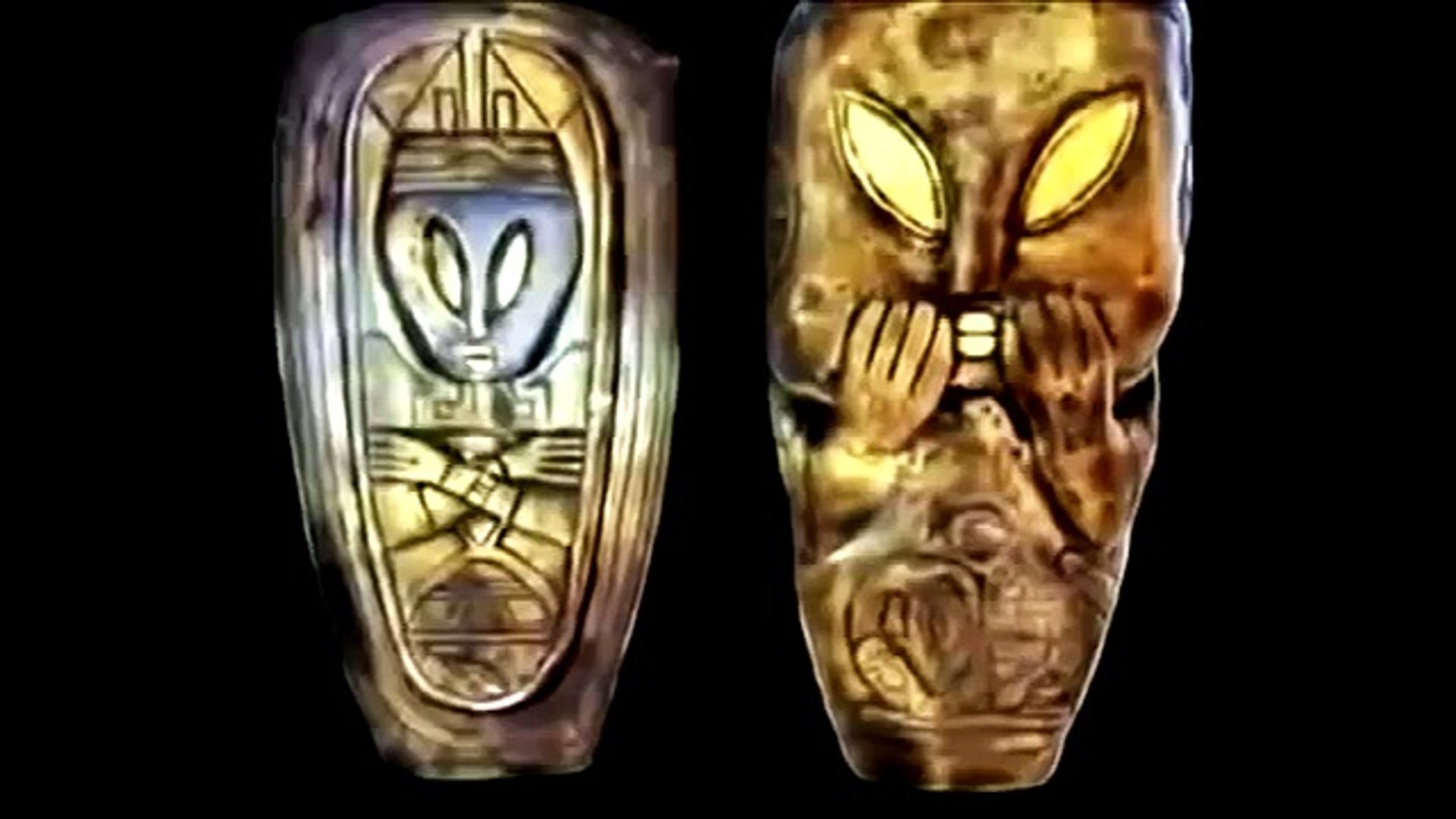 Gold artifacts mayan Ancient Quimbaya