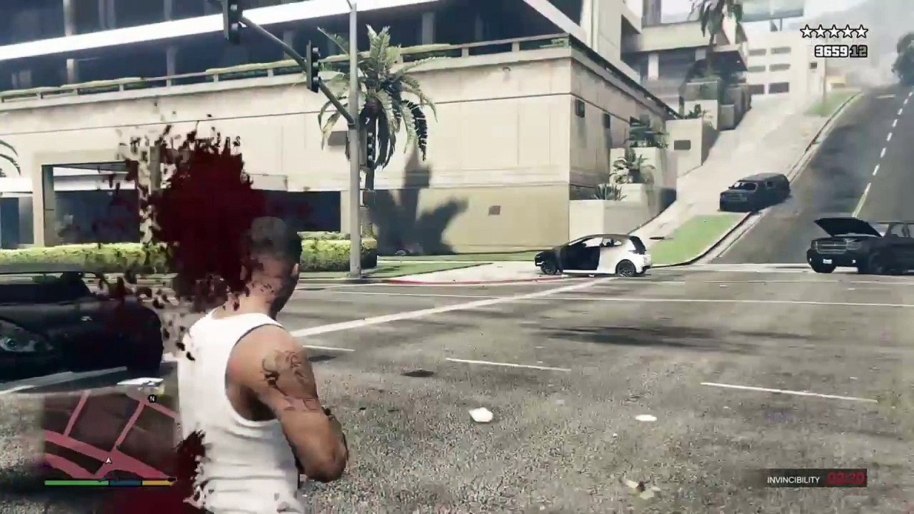GTA 5 Invincibility 5 mins CHEAT CODE