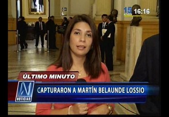 "En Palacio deben estar temblando tras la captura de Belaunde"
