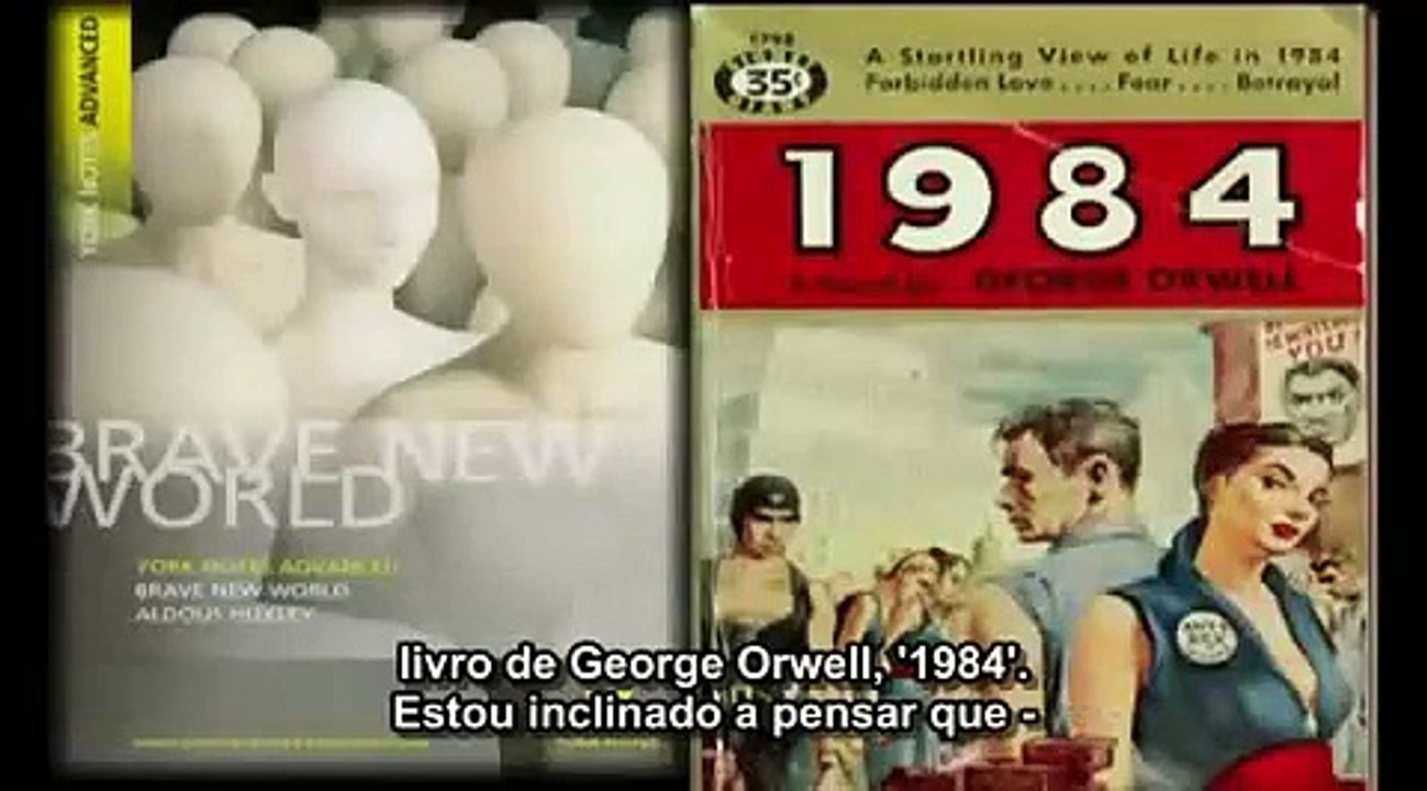 Aldous Huxley vs George Orwell