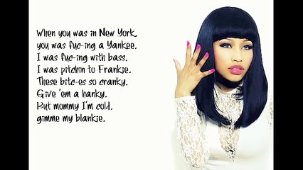 Nicki Minaj - Itty Bitty Piggy Lyrics Video