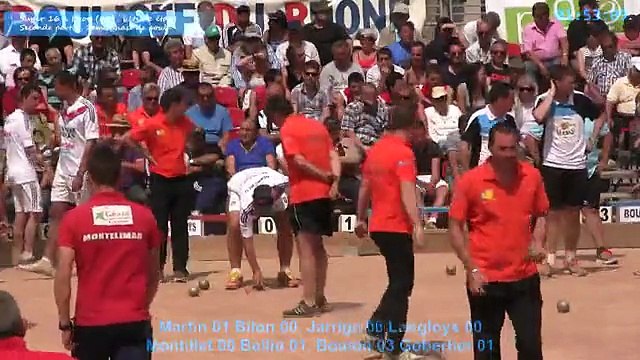 Seconde partie, seconde phase de poule du Super 16, Sport Boules, Lyon 2015