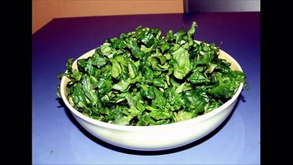 السبانخ على الطريقة المغربية les épinards recette marocaine