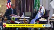 Saudi Arabia's King Abdullah dies at 90