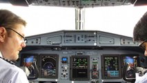 Take off in cockpit from São José dos Campos on Azul ATR72-600