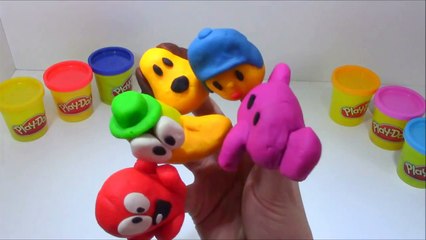 Pocoyo Finger Family Nursery Rhyme Song Play Doh