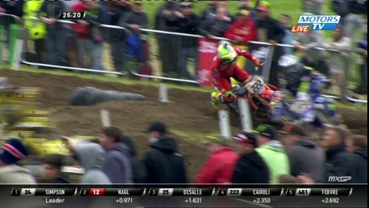 2015 FIM MXGP of Great Britain Rd 7 MX1 Race 2