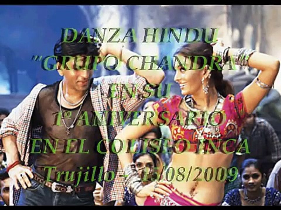 DANZA HINDU "GRUPO CHANDRA" -Ishq Kamina.(1º Aniversario)trujillo